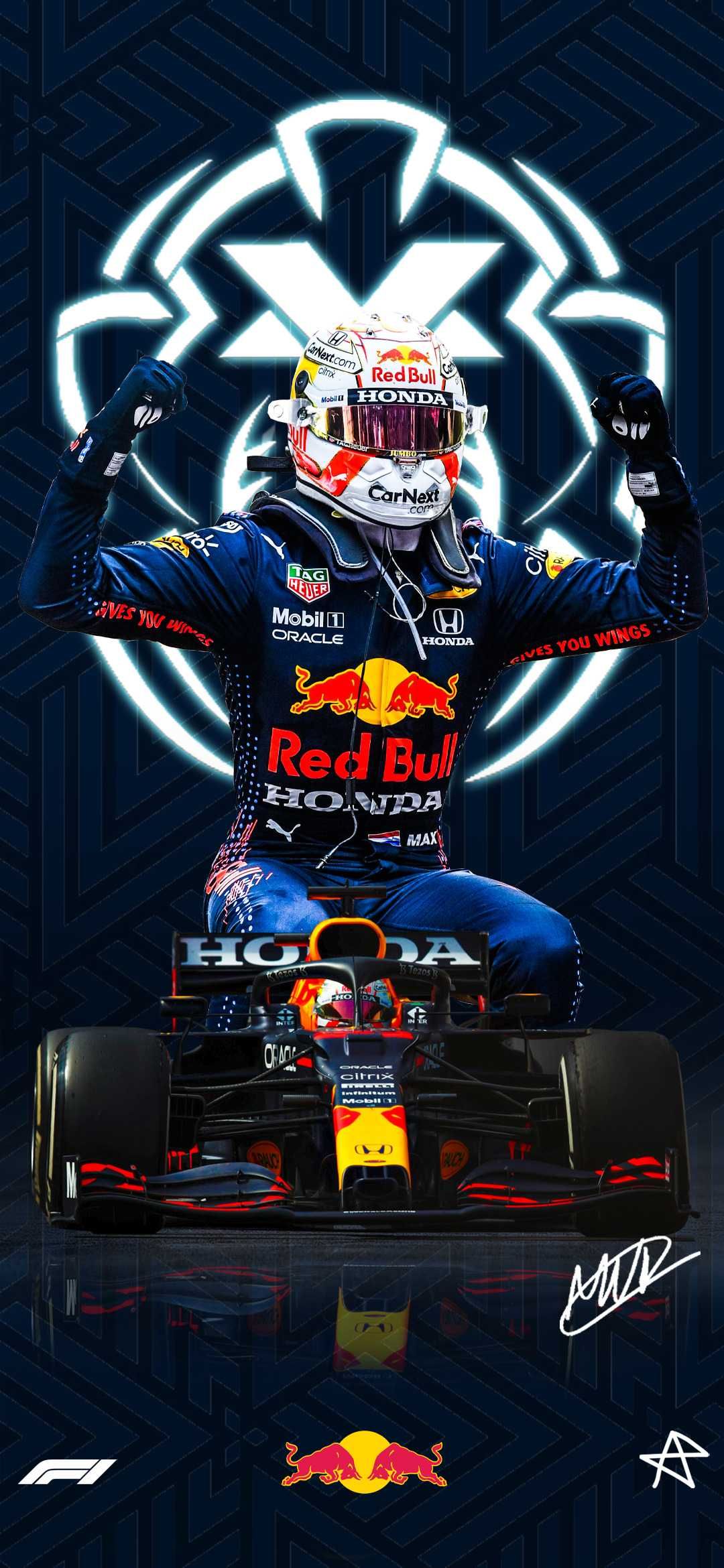 Background Max Verstappen Wallpaper