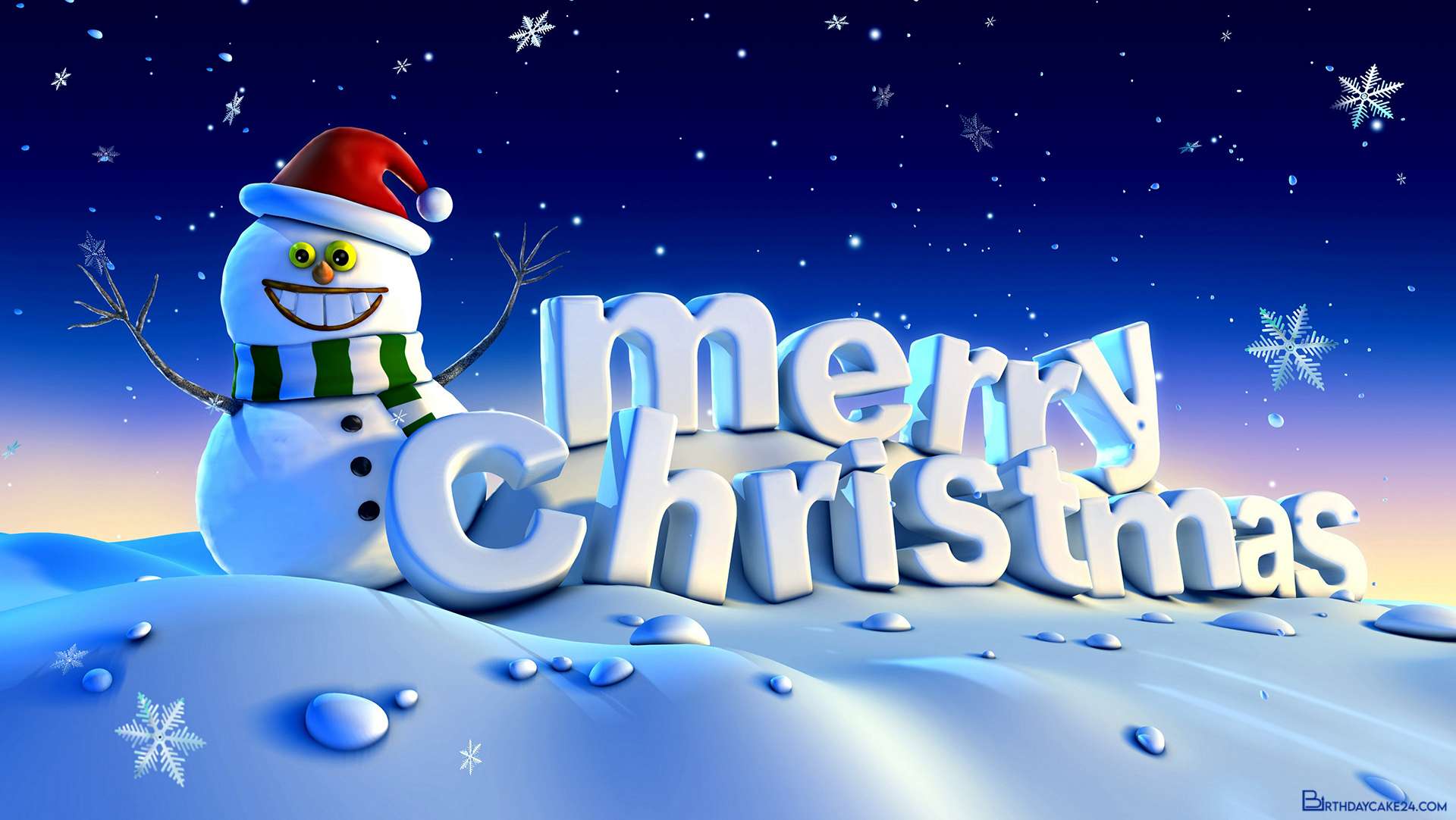 Merry Christmas Desktop Wallpaper