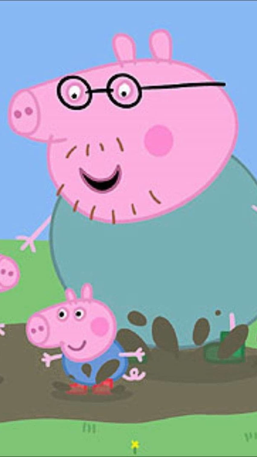 Background Peppa Pig House Wallpaper