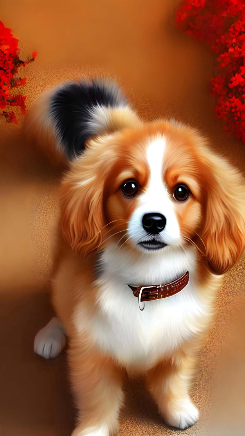 Background Puppy Wallpaper