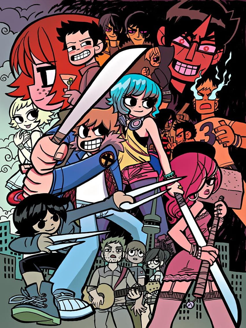 Background Scott Pilgrim Wallpaper