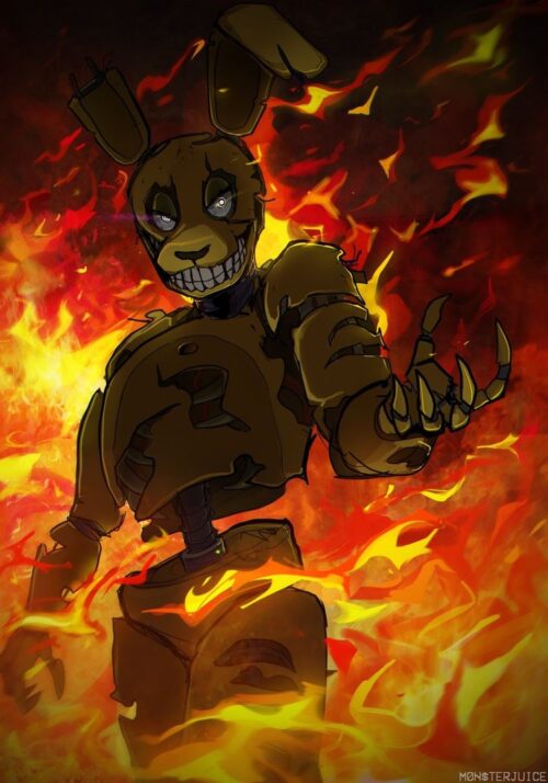 Background Springtrap Wallpaper