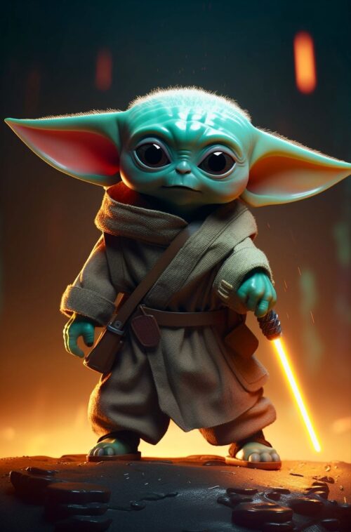 Background Baby Yoda Wallpaper