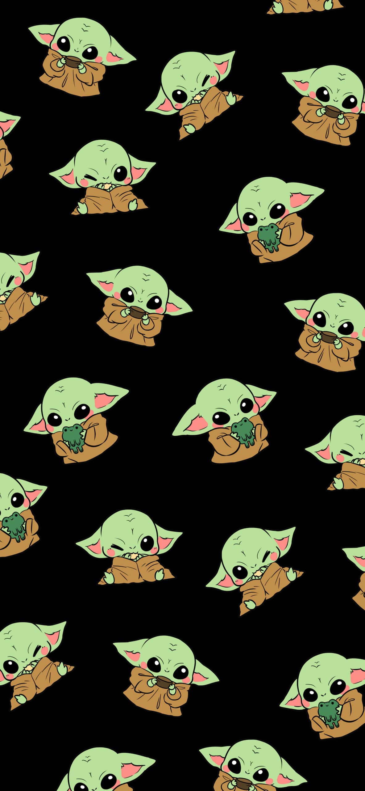 Background Baby Yoda Wallpaper