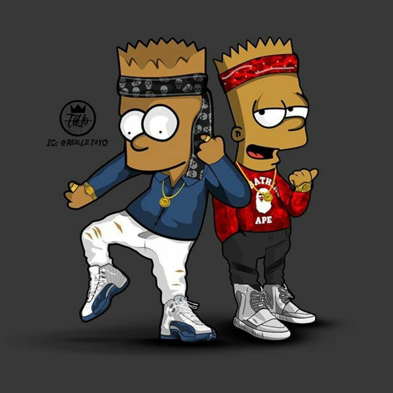 Background Bart Simpson Wallpaper