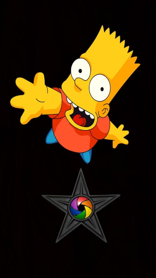 Background Bart Simpson Wallpaper