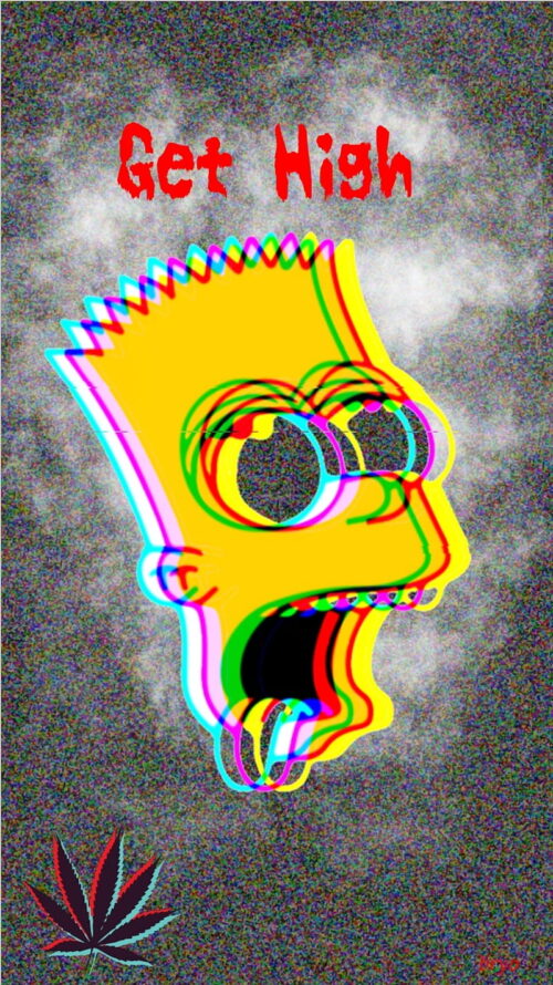 Background Bart Simpson Wallpaper