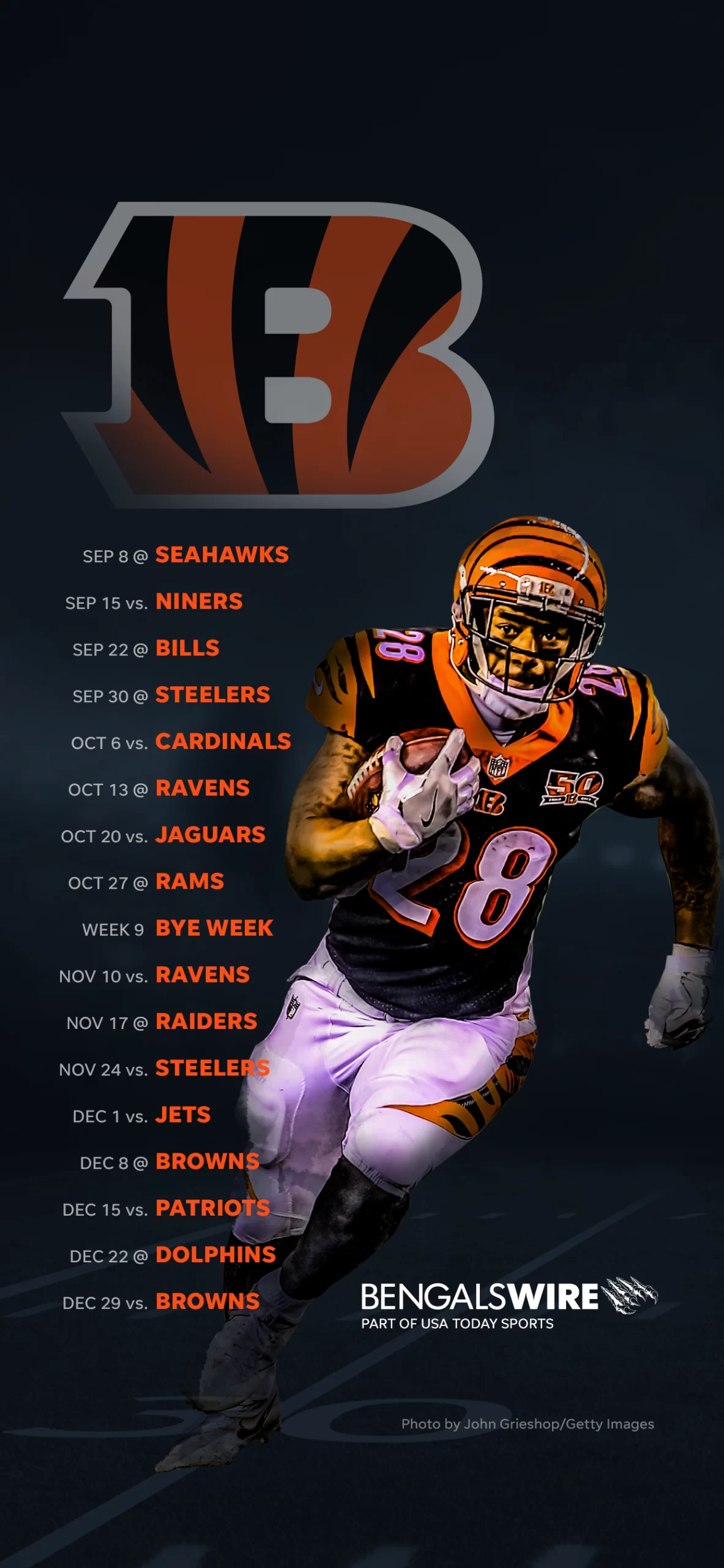 Background Bengals Wallpaper