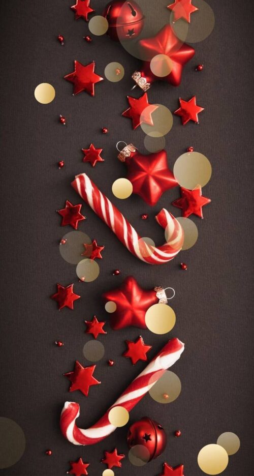 Background Candy Cane Wallpaper