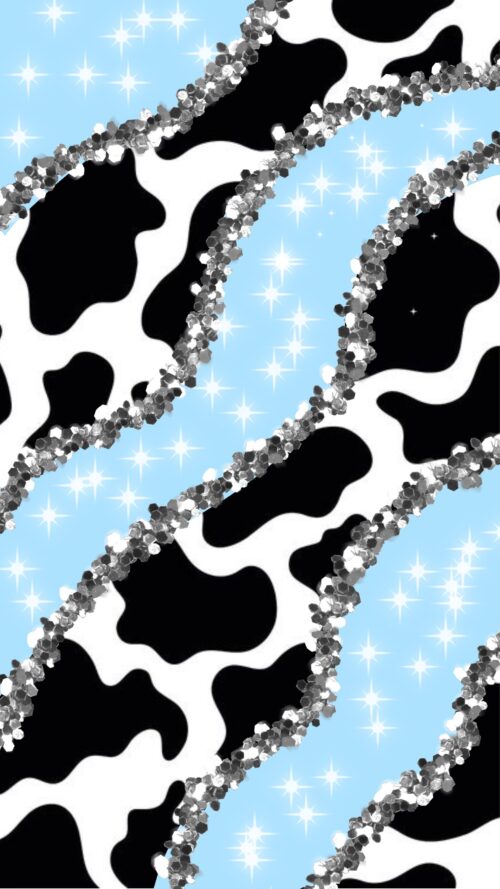 Background Cow Print Wallpaper