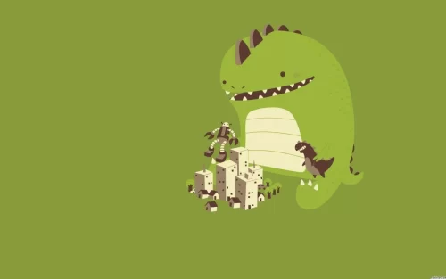 Cute Dinosaur Wallpaper