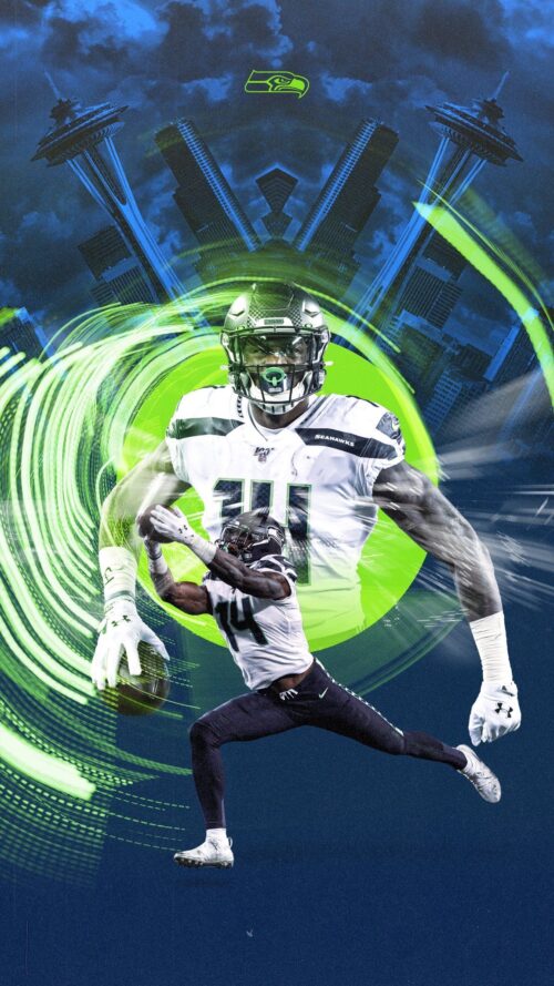 Background DK Metcalf Wallpaper