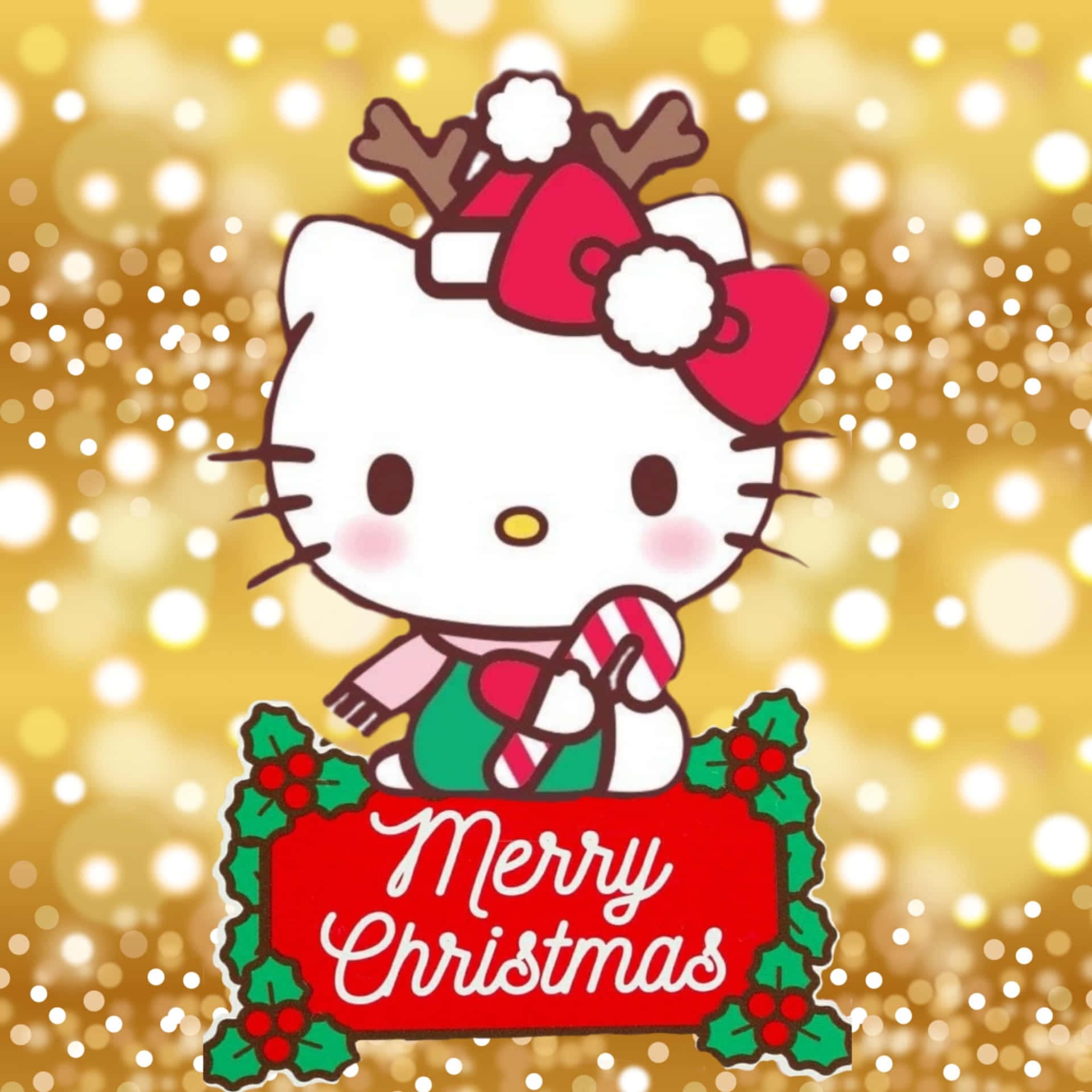 Hello Kitty Christmas Wallpaper