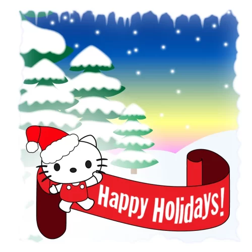 Hello Kitty Christmas Wallpaper