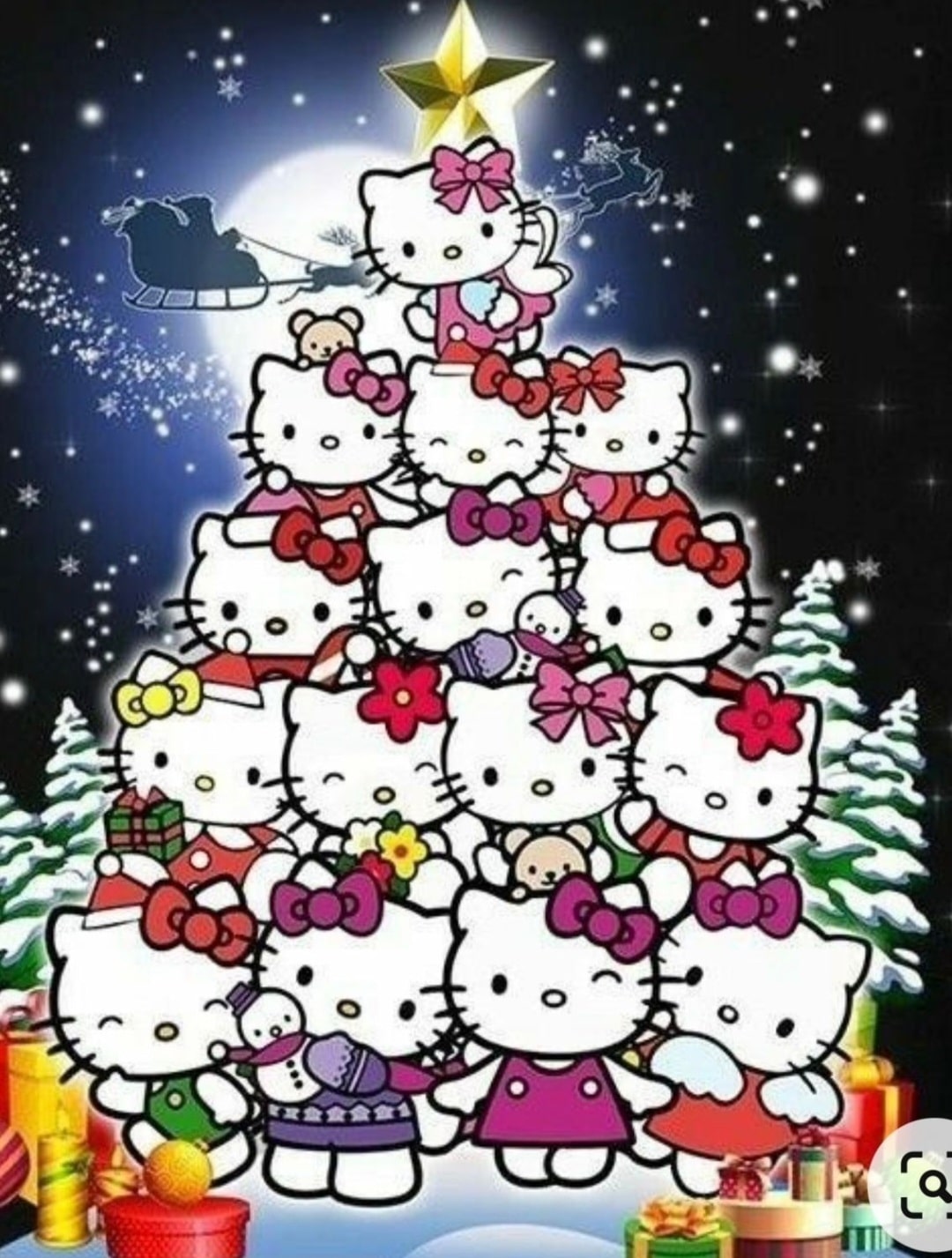 Hello Kitty Christmas Wallpaper EnWallpaper