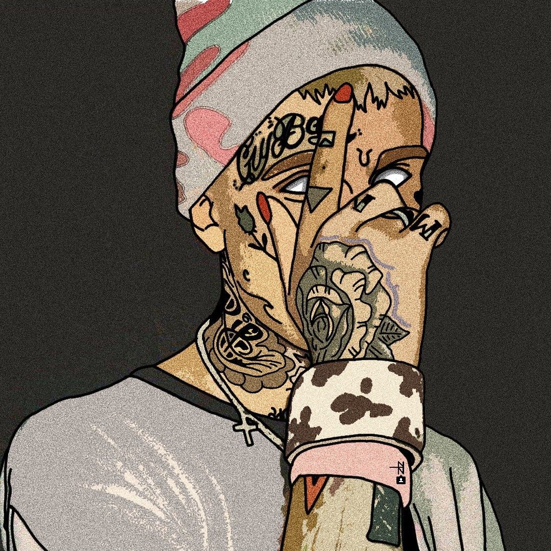 Background Lil Peep Wallpaper