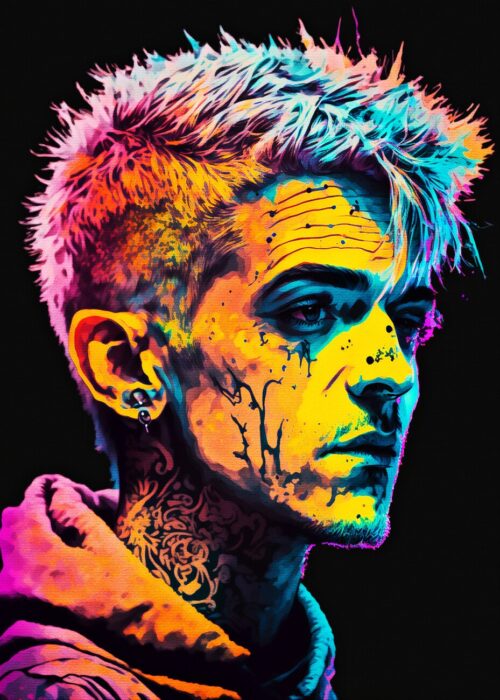 Background Lil Peep Wallpaper