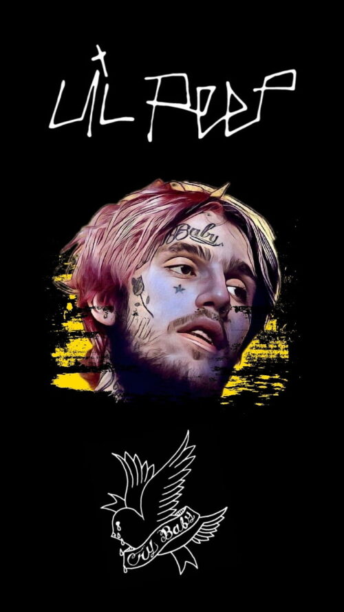 Background Lil Peep Wallpaper