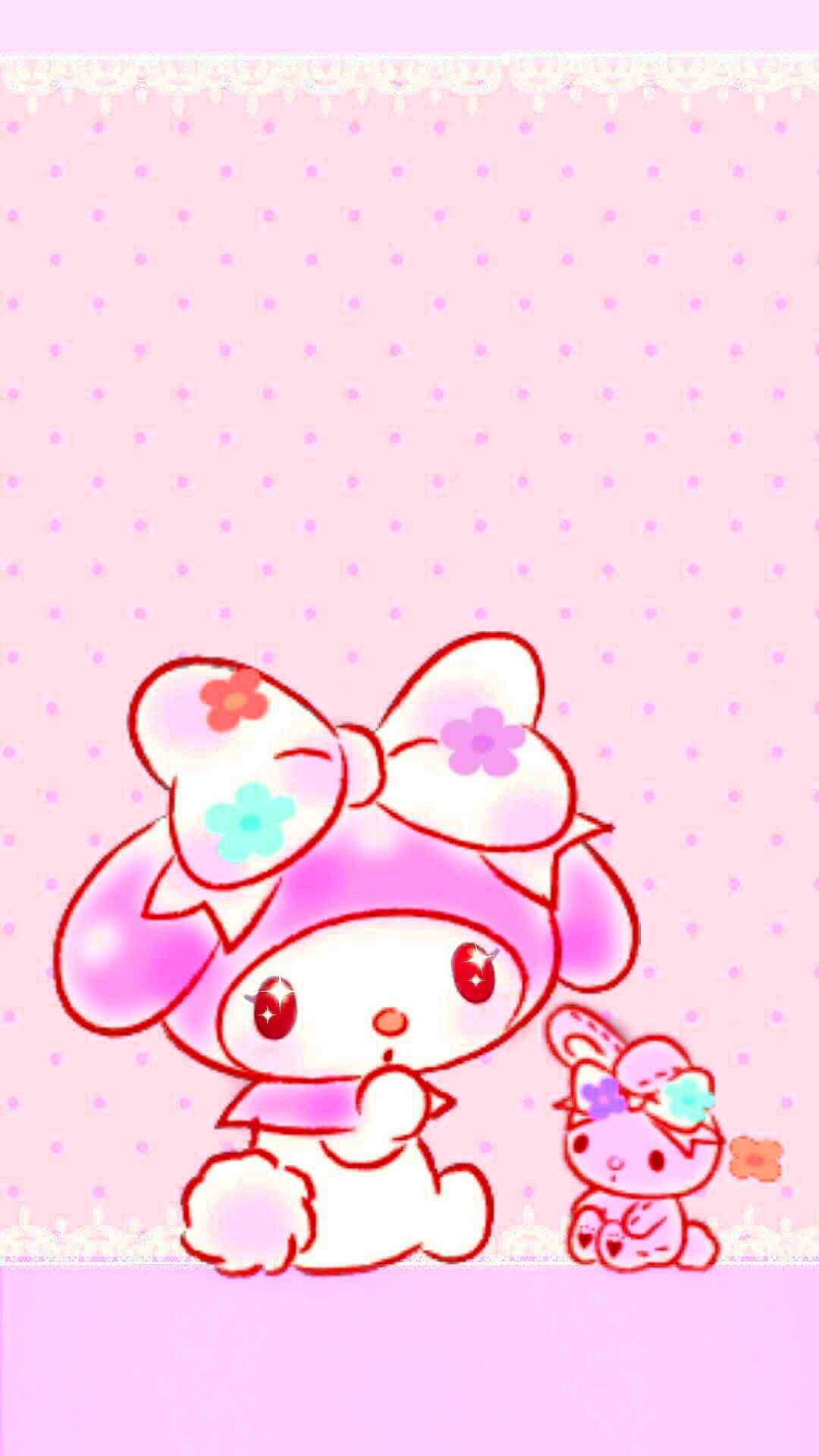 Background MY Melody Wallpaper