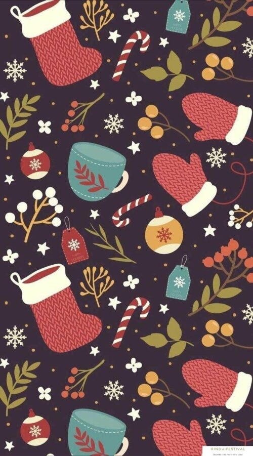 Preppy Christmas Wallpaper