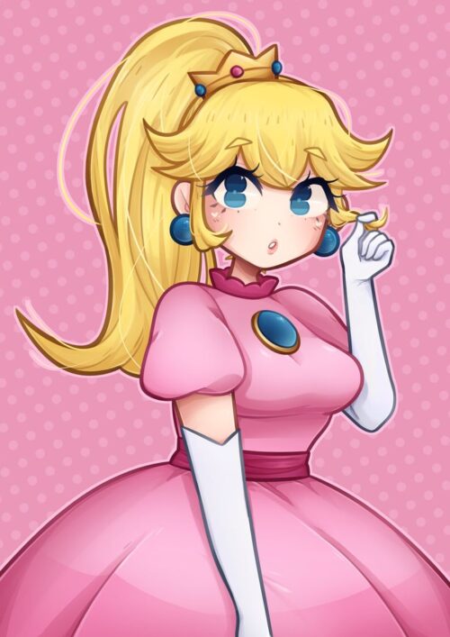 Background Princess Peach Wallpaper