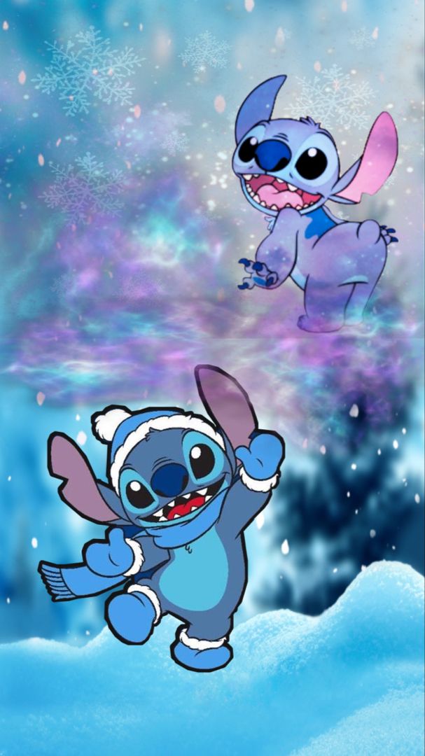 Stitch Background Wallpaper