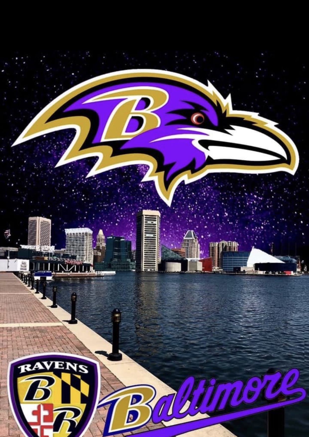 Background Baltimore Ravens Wallpaper