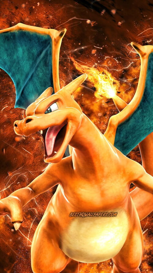 Background Charizard Wallpaper