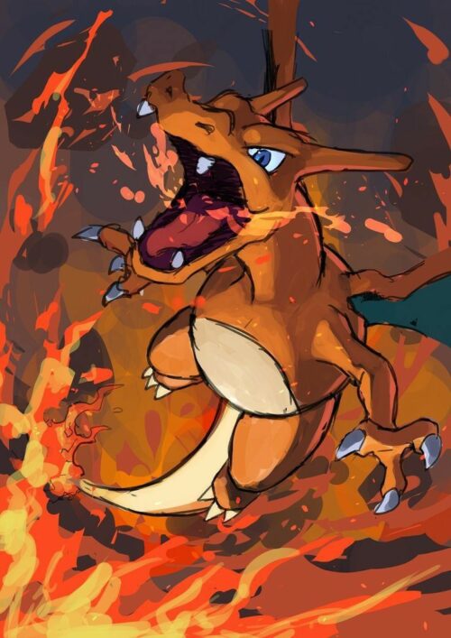 Background Charizard Wallpaper