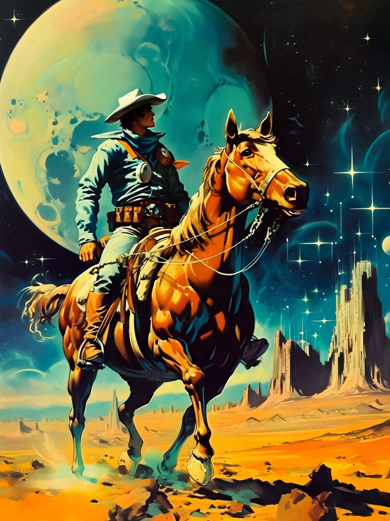 Background Cowboy Wallpaper