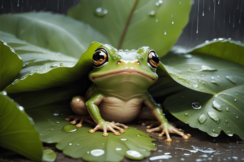 Cute Frog Wallpaper