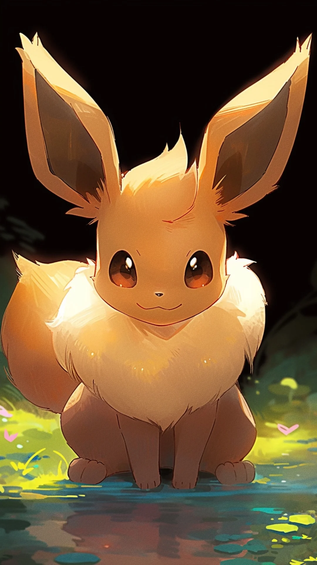 Background Eevee Wallpaper