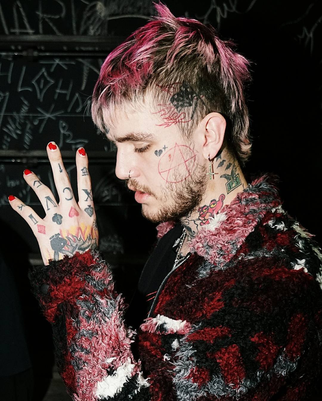 Background Lil Peep Wallpaper