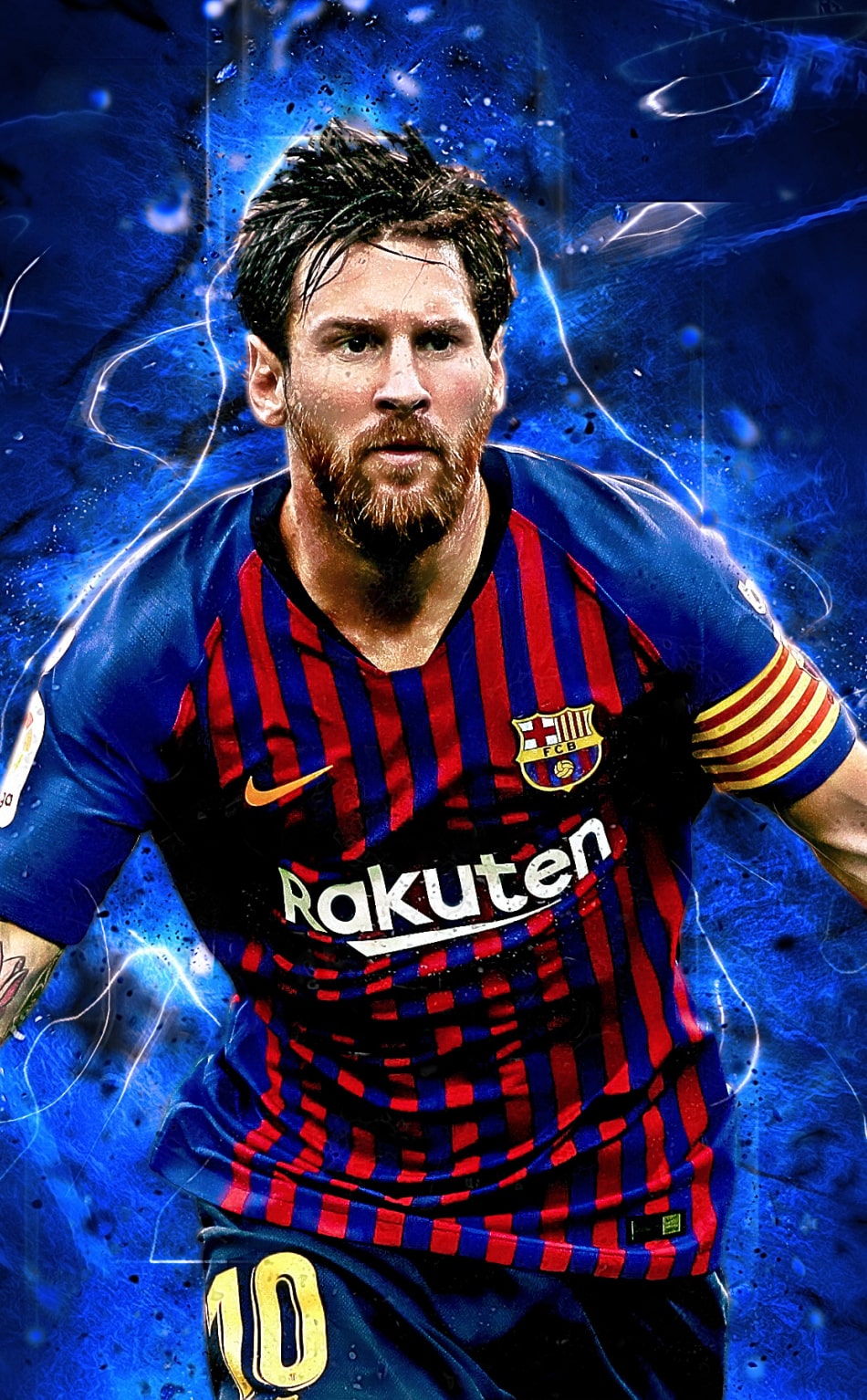 Background Messi Wallpaper