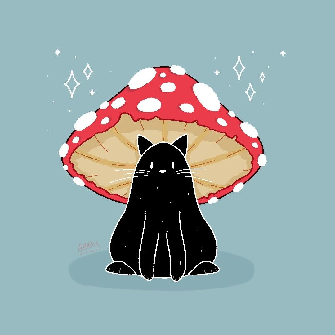 Background Mushroom Wallpaper