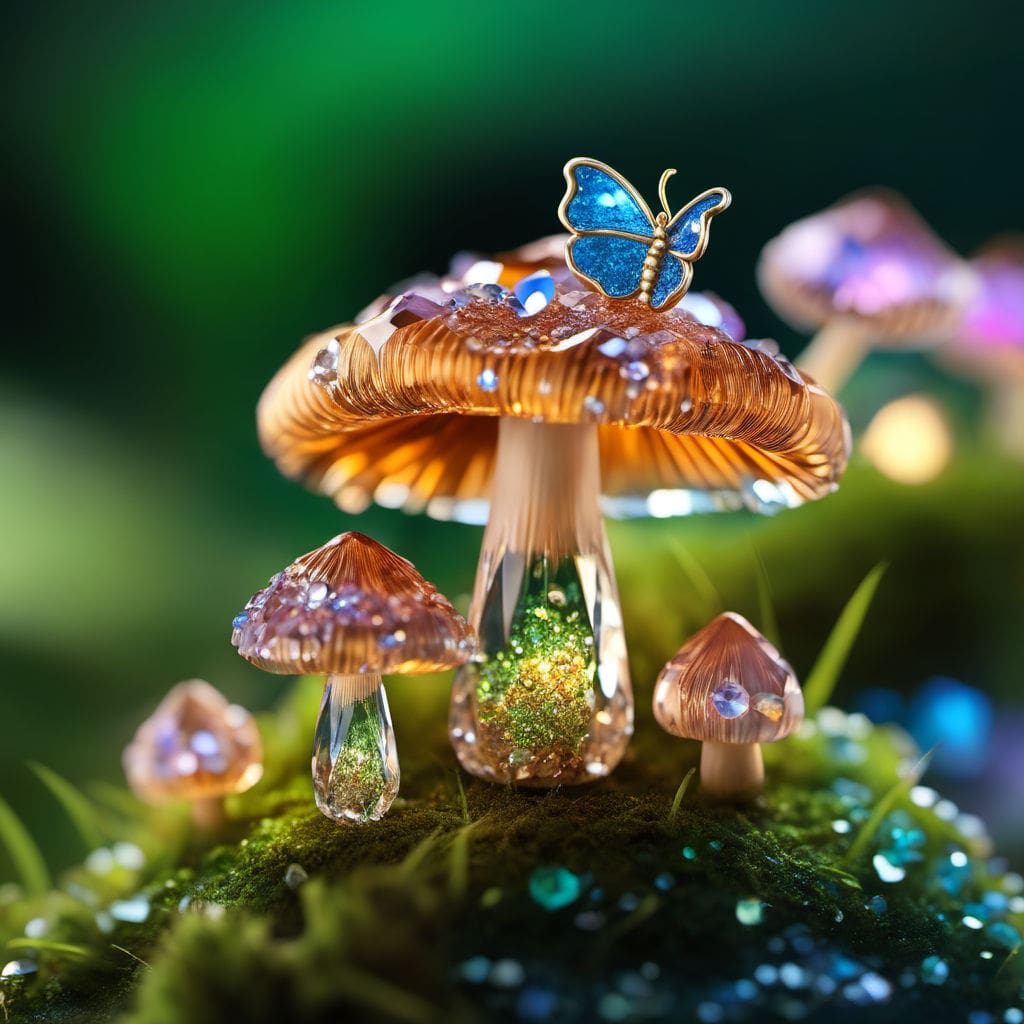 Background Mushroom Wallpaper