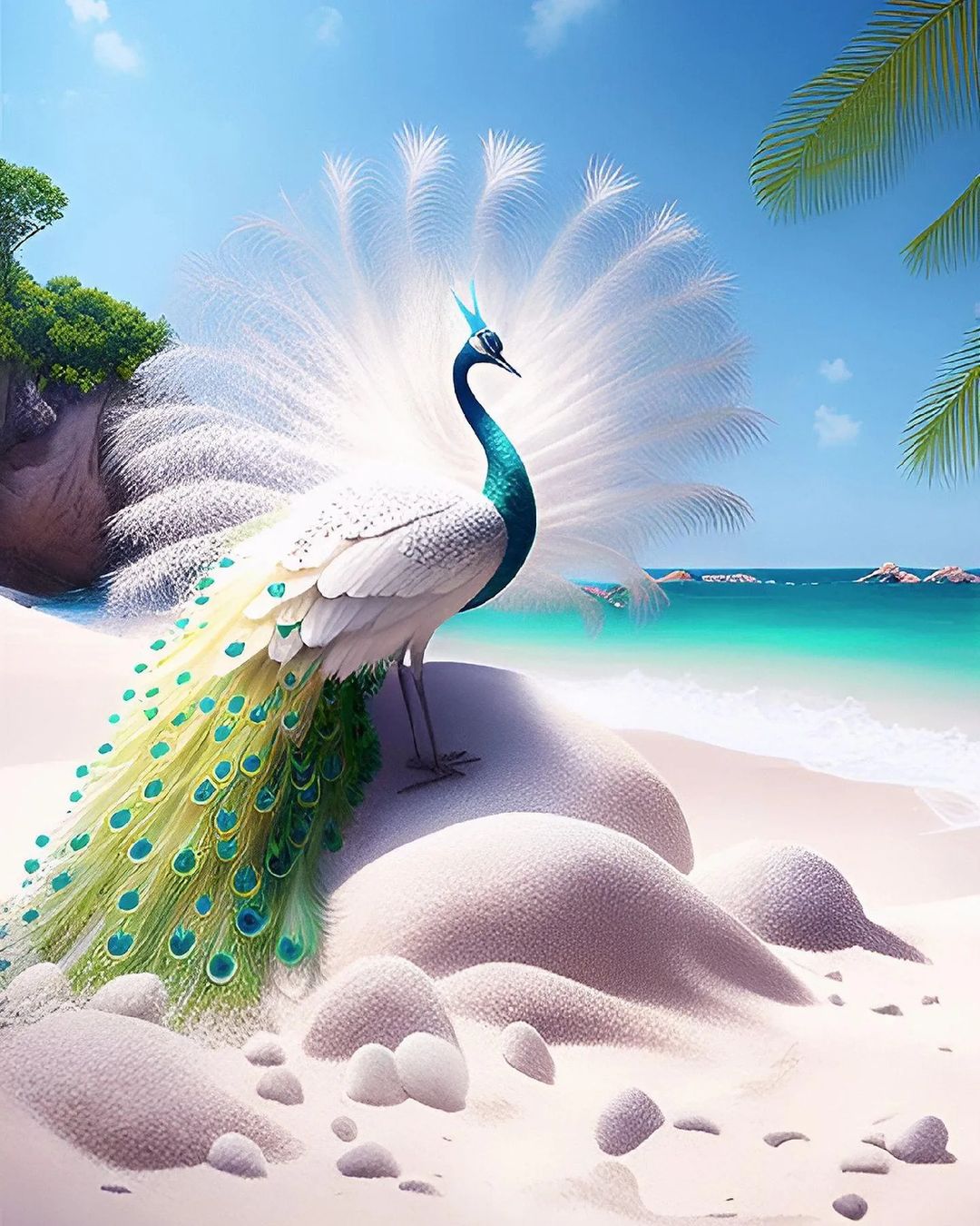 Background Peacock Wallpaper