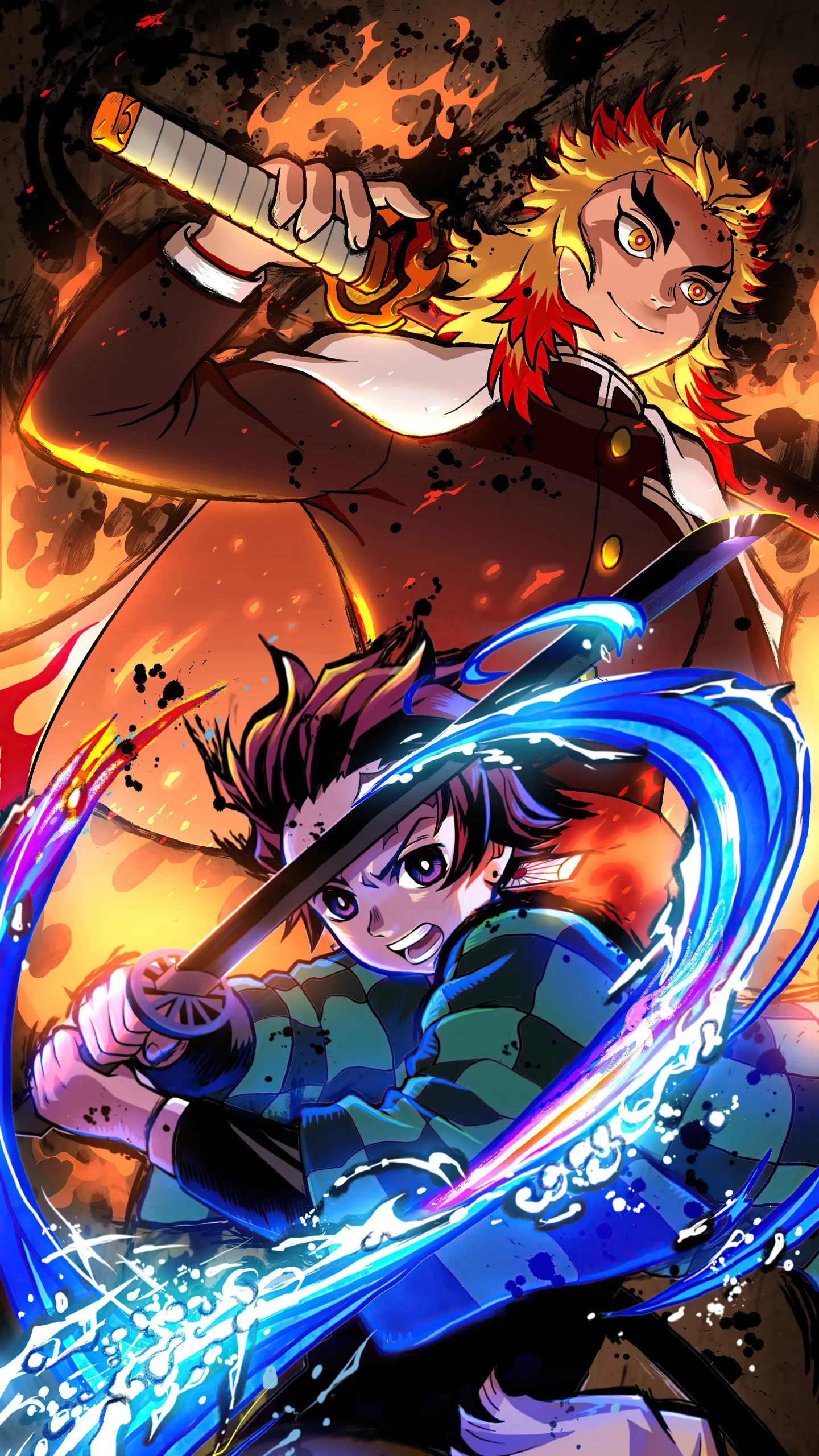 Background Tanjiro Wallpaper