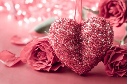 Glitter Rose Nail Design for Valentine's Day - wide 6