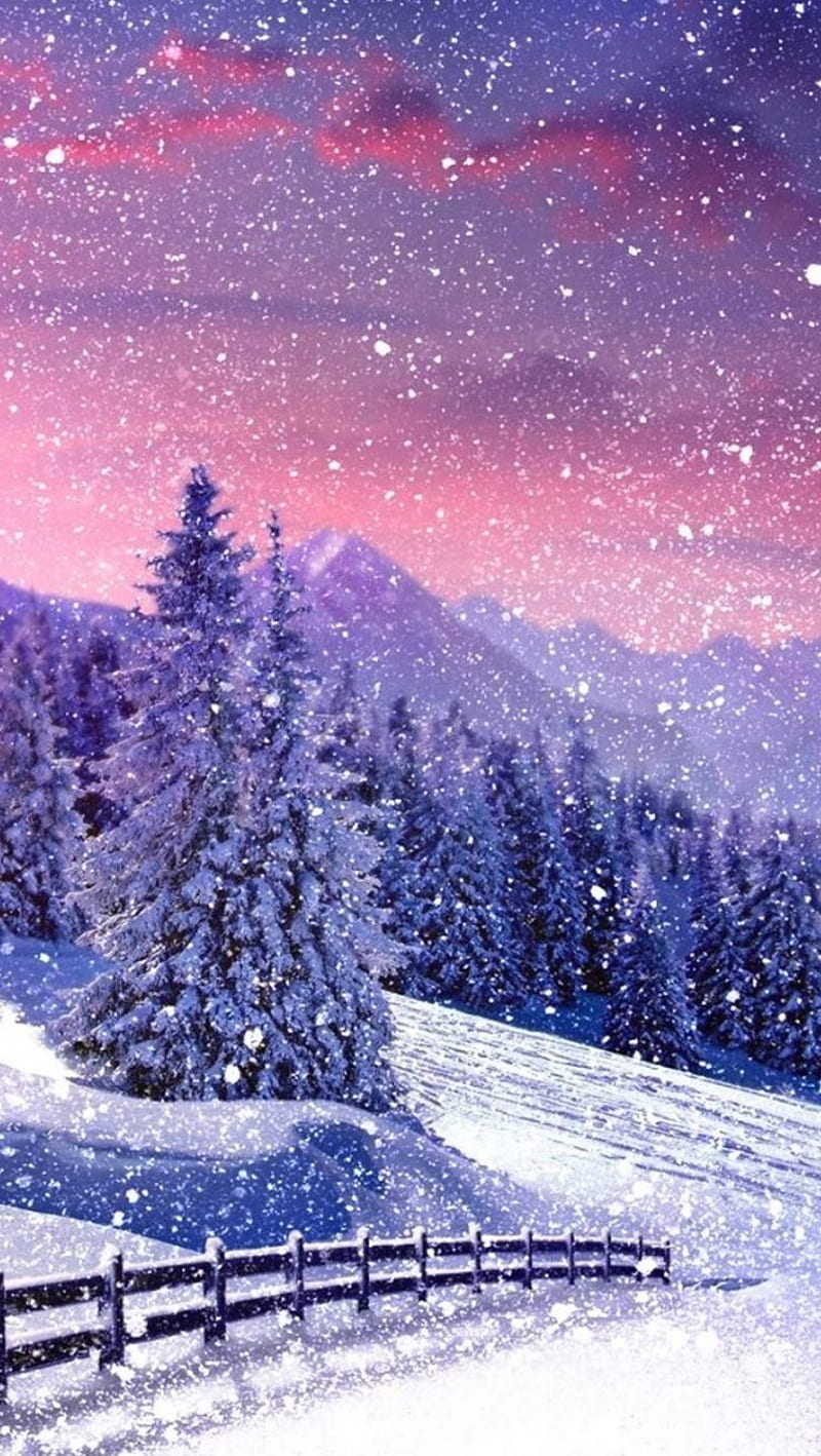 Background Winter Wallpaper