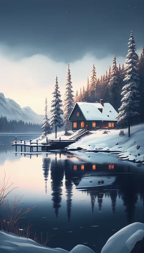 Background Winter Wallpaper