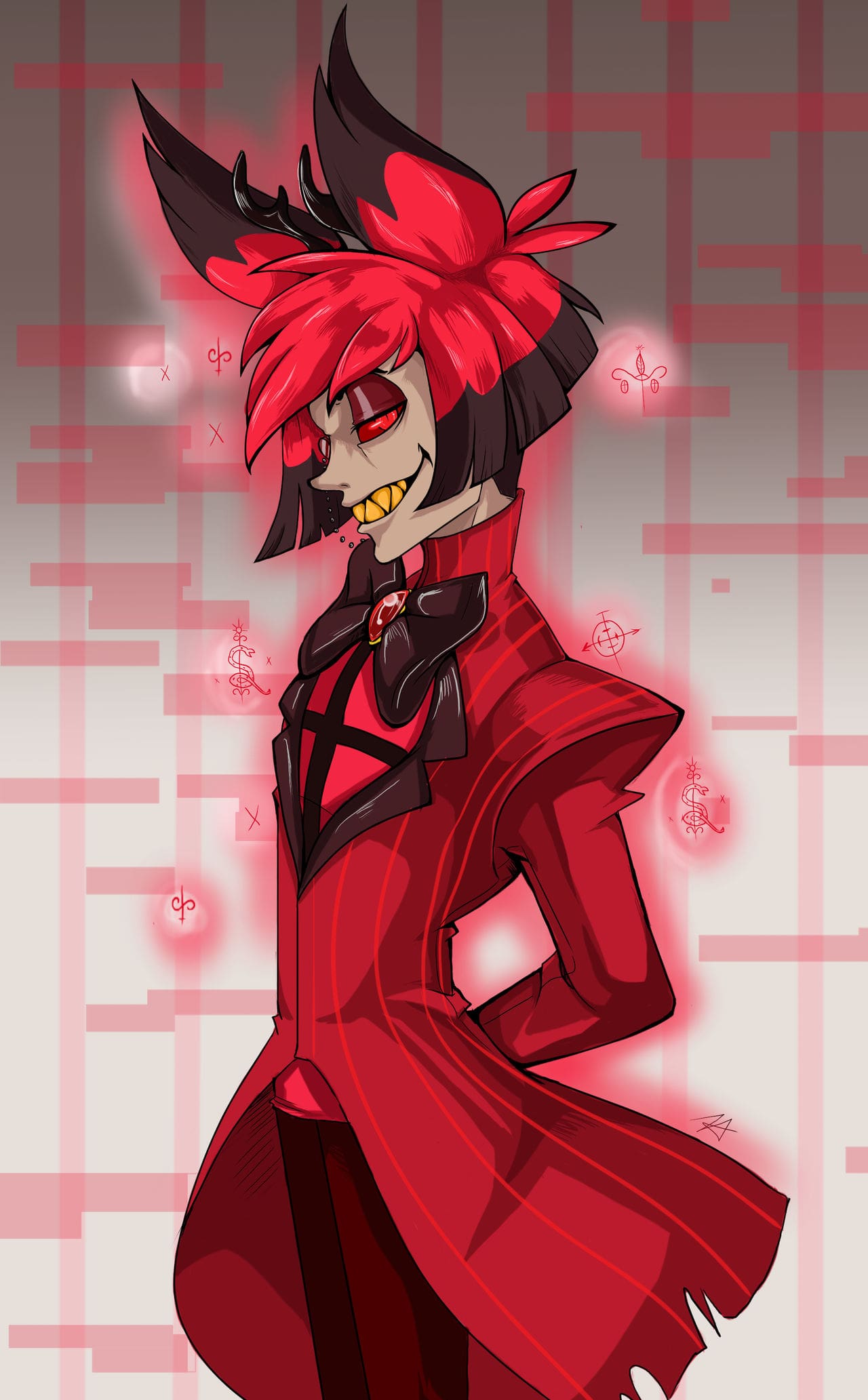 Alastor Hazbin Hotel Wallpaper