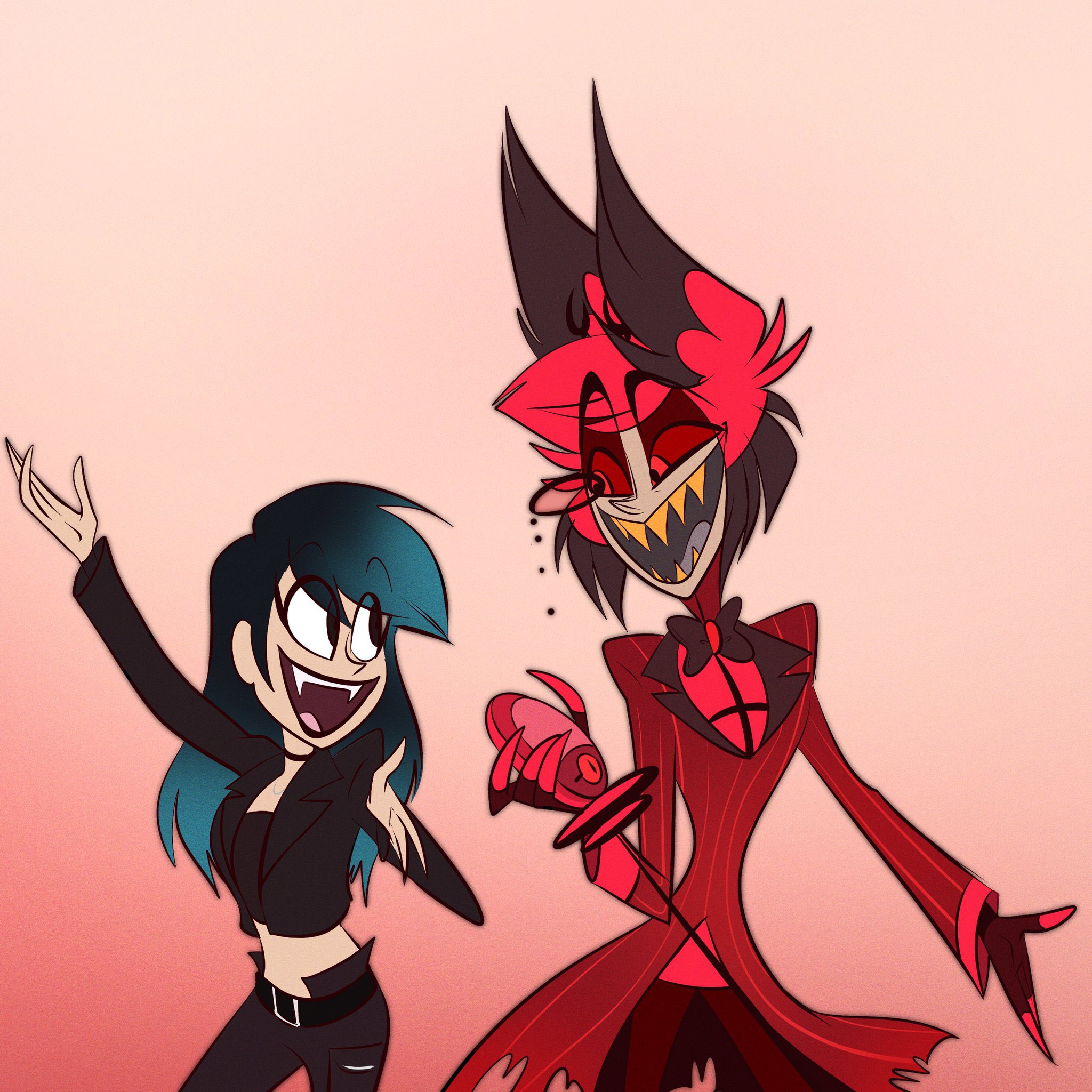 Alastor Hazbin Hotel Wallpaper