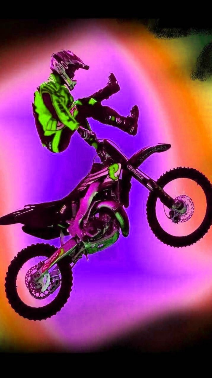 Background Dirt Bike Wallpaper