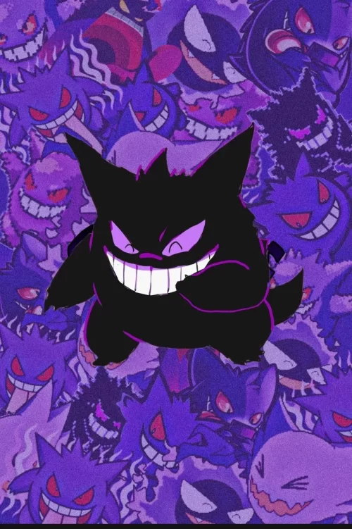 Background Gengar Wallpaper