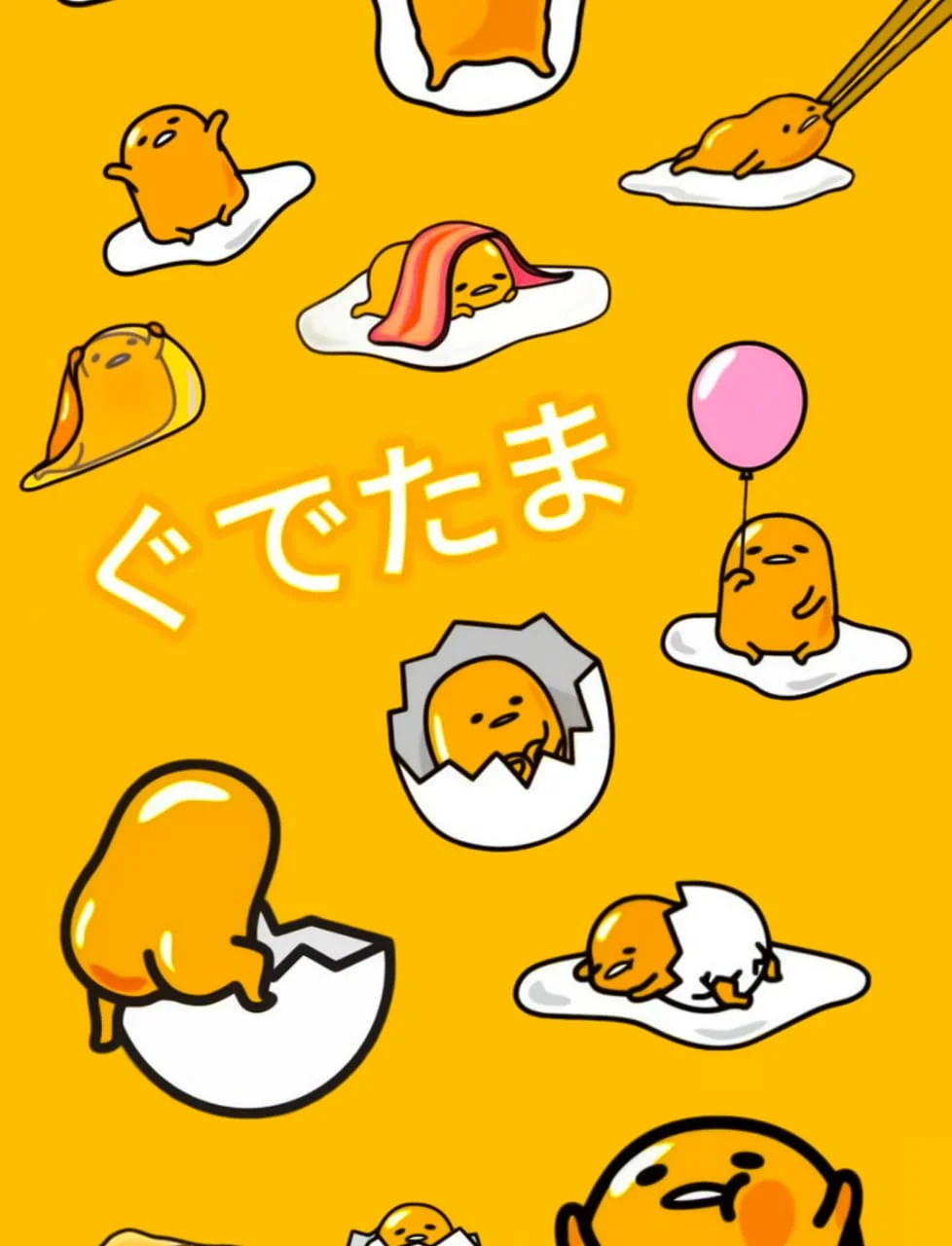 Background Gudetama Wallpaper