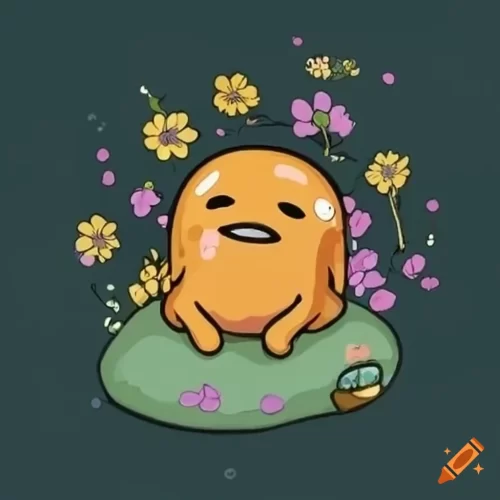 Background Gudetama Wallpaper