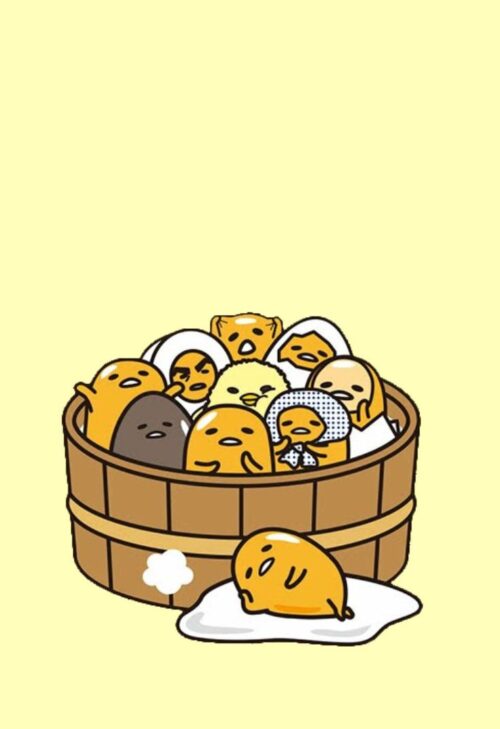 Background Gudetama Wallpaper