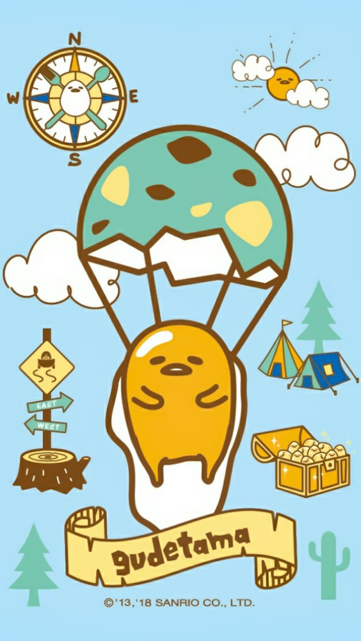 Background Gudetama Wallpaper