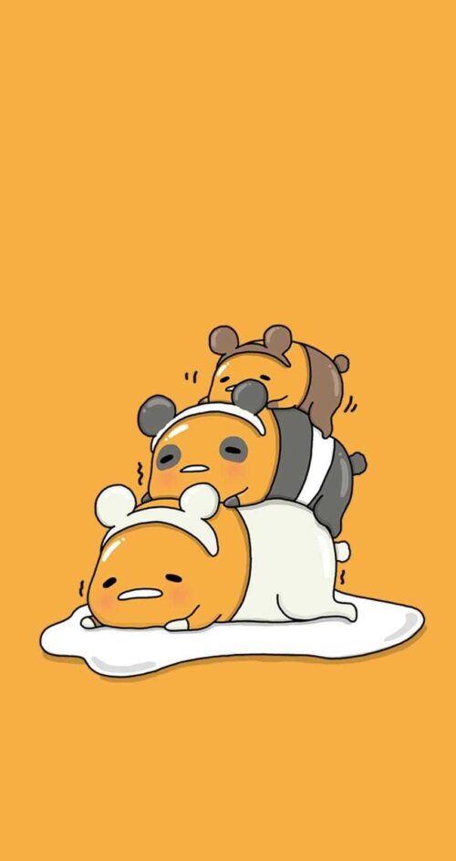 Background Gudetama Wallpaper